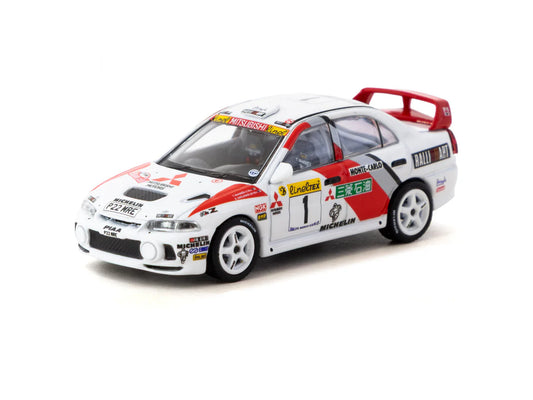 Mitsubishi Lancer Evolution IV Rallye Monte-Carlo 1997 #1 - Tarmac Works - Torque Tribe