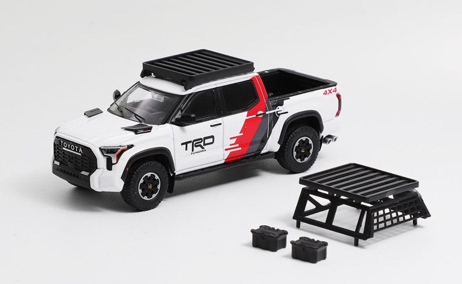 Toyota Tundra - White with Tricolor Stripes - GCD - Imported - Torque Tribe