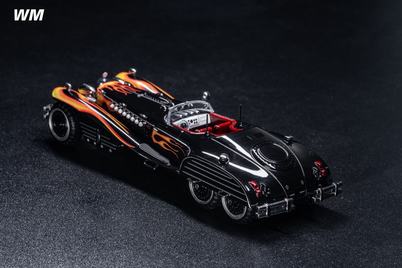 WM - Hydra Schmidt V16 Roadster - 1:64 Diecast Model - Movie Wolverine Flame Version - PRE ORDER