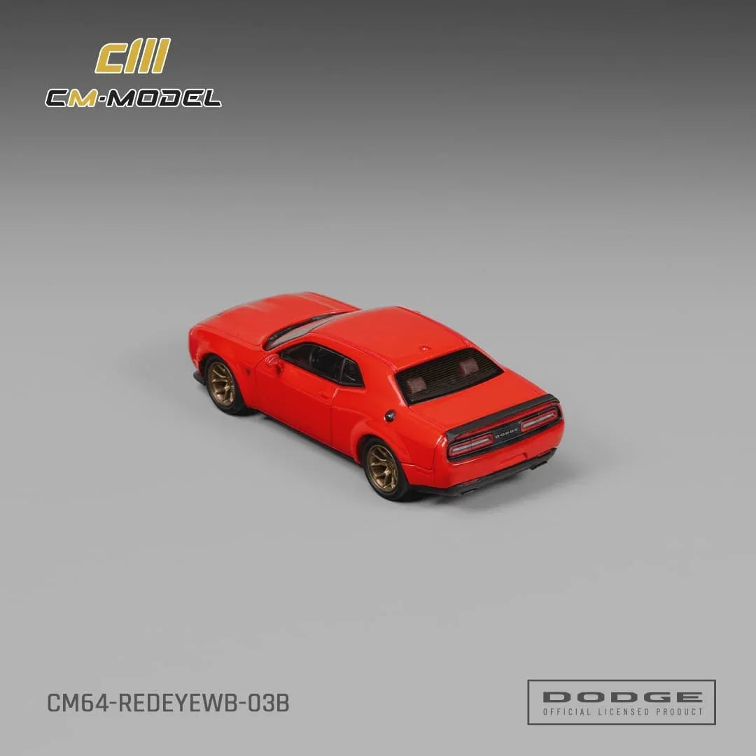 CM Model Dodge Challenger SRT Hellcat Redeye Widebody Torred Clearcoat 1:64 - view 4