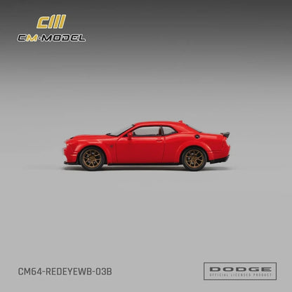 CM Model Dodge Challenger SRT Hellcat Redeye Widebody Torred Clearcoat 1:64 - view 3