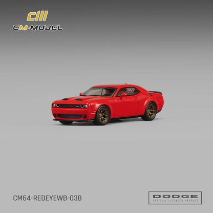 CM Model Dodge Challenger SRT Hellcat Redeye Widebody Torred Clearcoat 1:64 - view 1