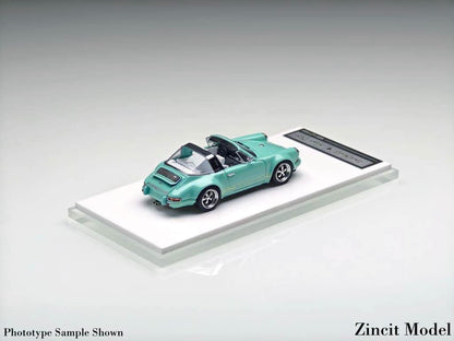 Zincit Model - Classic Singer Targa - Tiffany Blue - 1:64 Scale Model - PRE ORDER