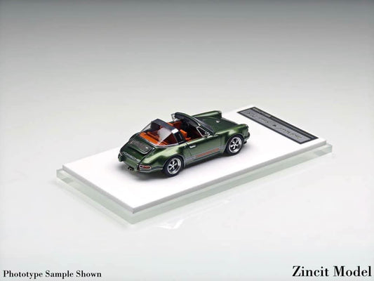 Zincit Model - Classic Singer Targa - Oak Green - 1:64 Scale Model - PRE ORDER - Torque Tribe