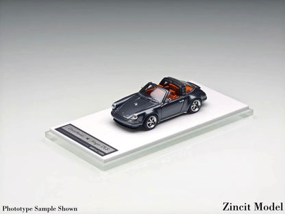 Zincit Model - Classic Singer Targa - Metallic Dark Gray - 1:64 Scale Model - PRE ORDER