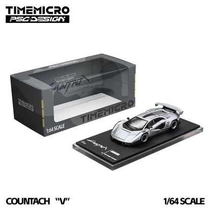 Time Micro Countach V Fighter Jet Gray 1:64 - view 1