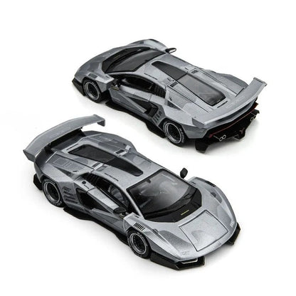Time Micro Countach V Fighter Jet Gray 1:64 - view 3