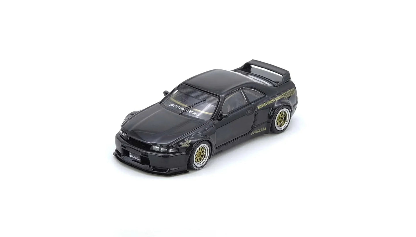 INNO64 Pandem GT-R BCNR33 1:64 Black - view 1
