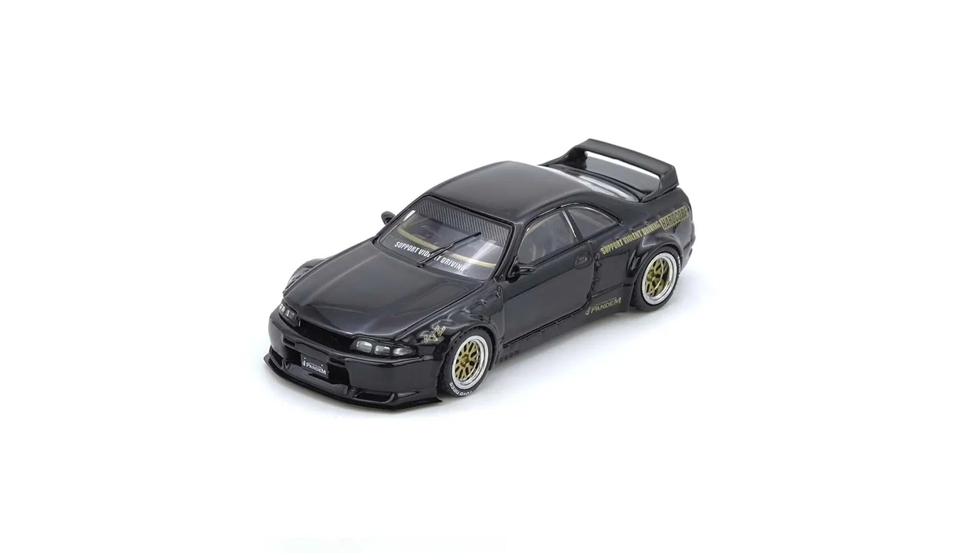 INNO64 Pandem GT-R BCNR33 1:64 Black - view 1