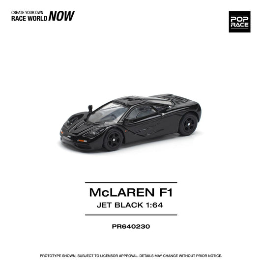 McLaren F1 - Jet Black - Pop Race