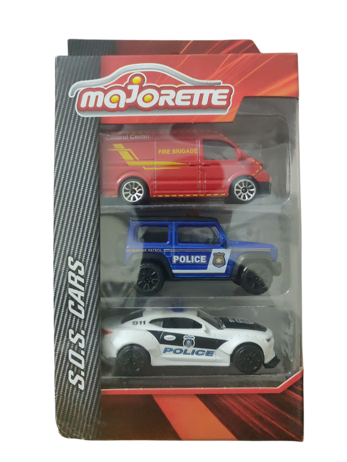 S.O.S. Cars - Majorette S.O.S. 3 Pieces Set [1] - Torque Tribe