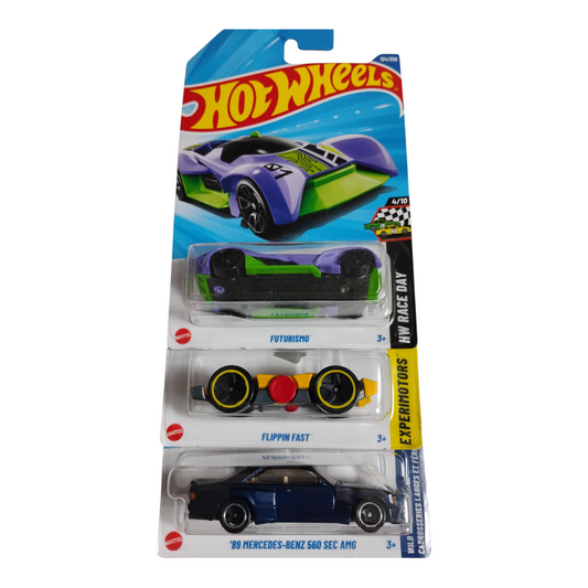 89 Mercedes Benz 560 SEC AMG & Flippin Fast & Futurismo Bundle