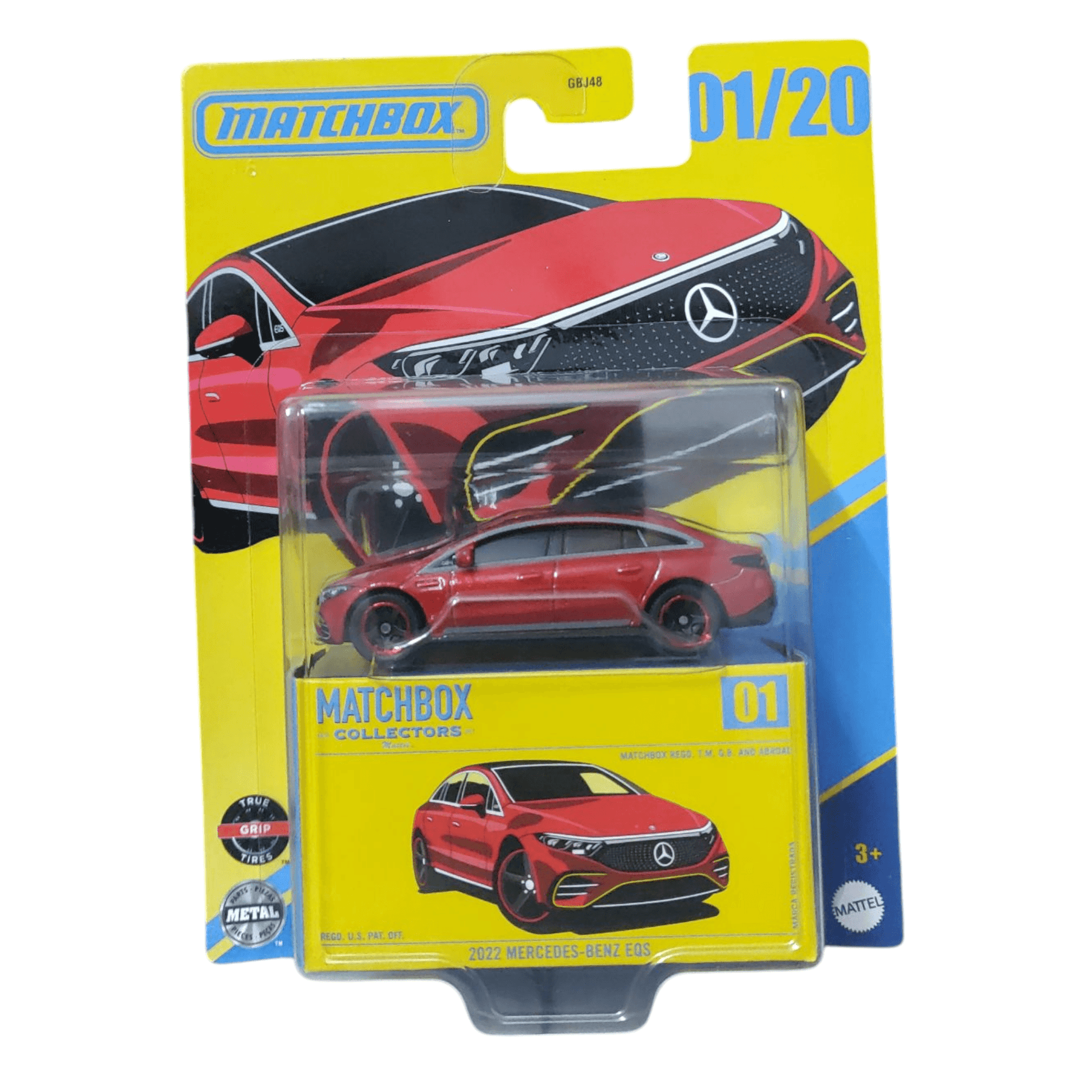 Matchbox Collectors - 2022 Mercedes-Benz EQS - Imported - Die-Cast Cars - Buy Hot Wheels Cars Online India