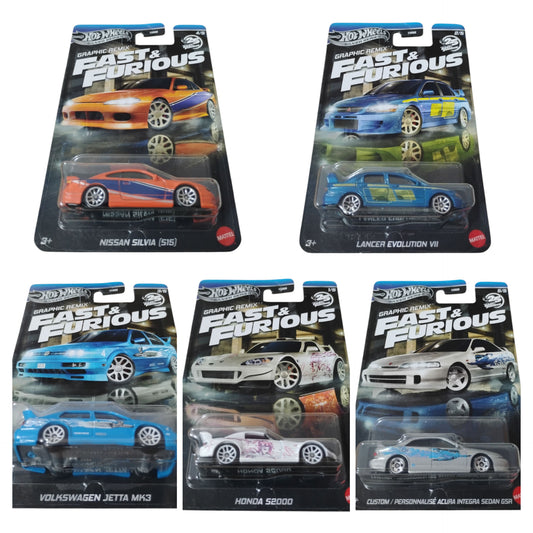 Fast & Furious Graphic Remix Set (Imported)