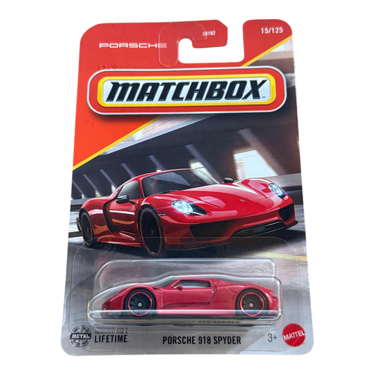 Porsche 918 SPYDER - MB Mainlines