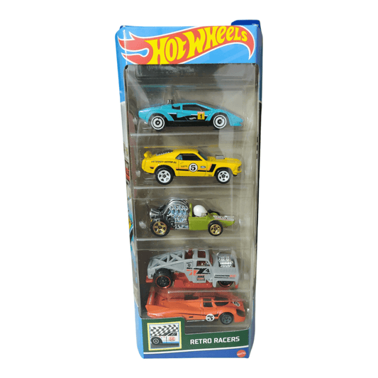 Retro Racers - (5 Set) - Die-Cast Cars - Buy Hot Wheels Cars Online India