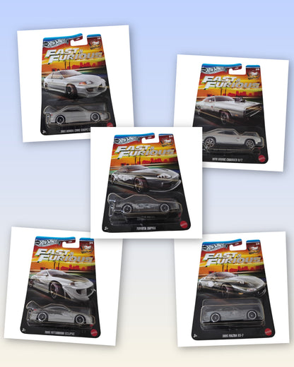Hot Wheels - Fast & Furious - July 2026 mix - Pack of 5