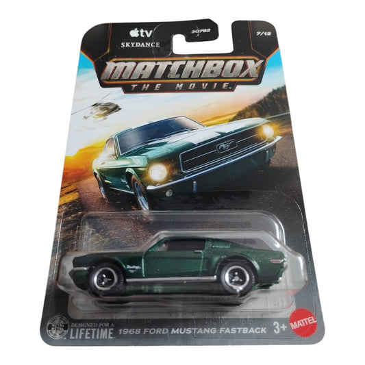 Matchbox - 1968 Ford Mustang Fastback - 1:64 Scale Model