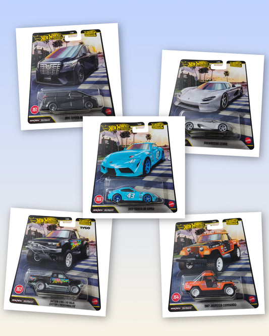 Hot Wheels - Boulevard set 151 - 155 - Torque Tribe