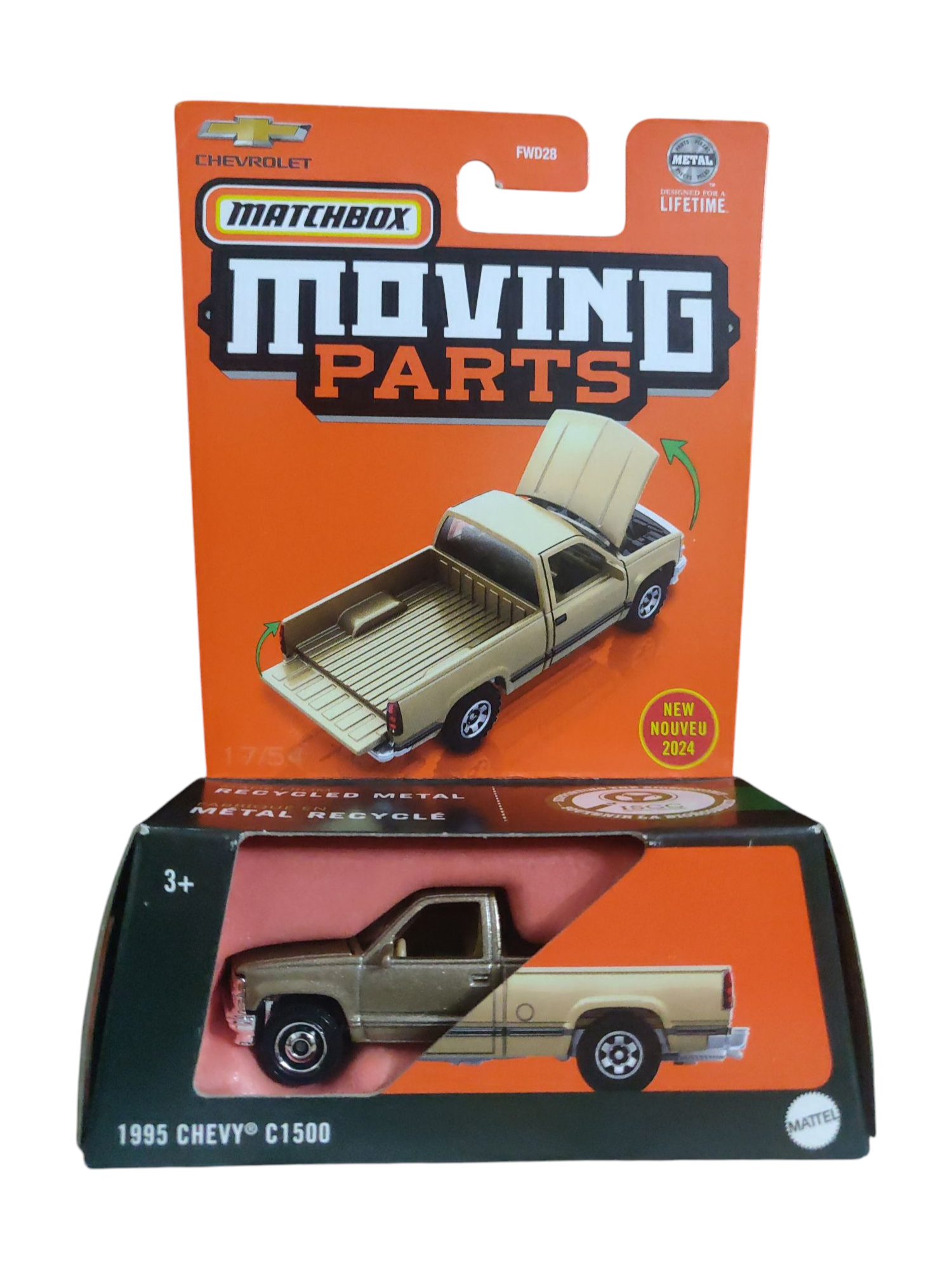1995 Chevy C1500 - Matchbox Moving Parts - Torque Tribe