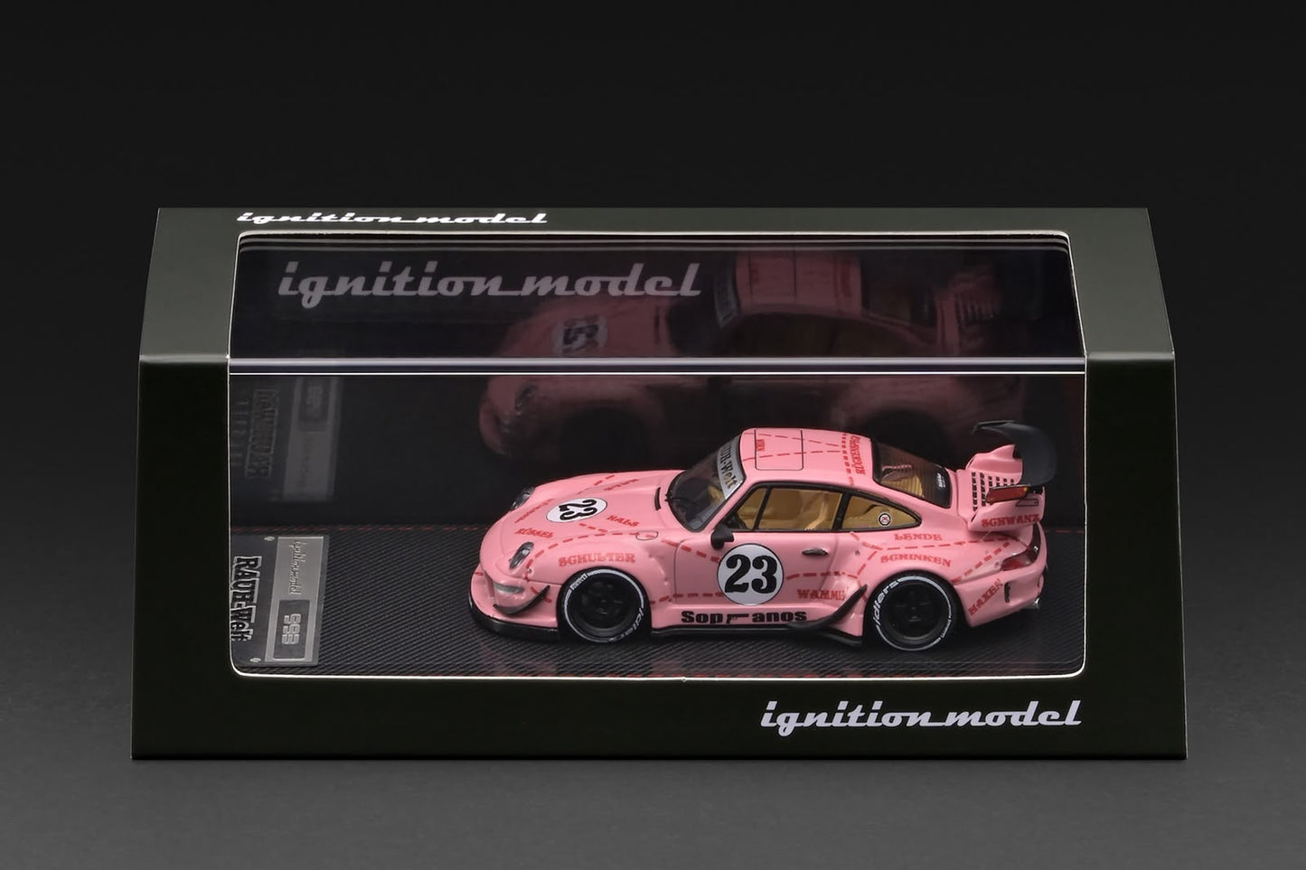 Ignition Model - RWB Pink Pig - 1:64 Scale Model - Pre Order