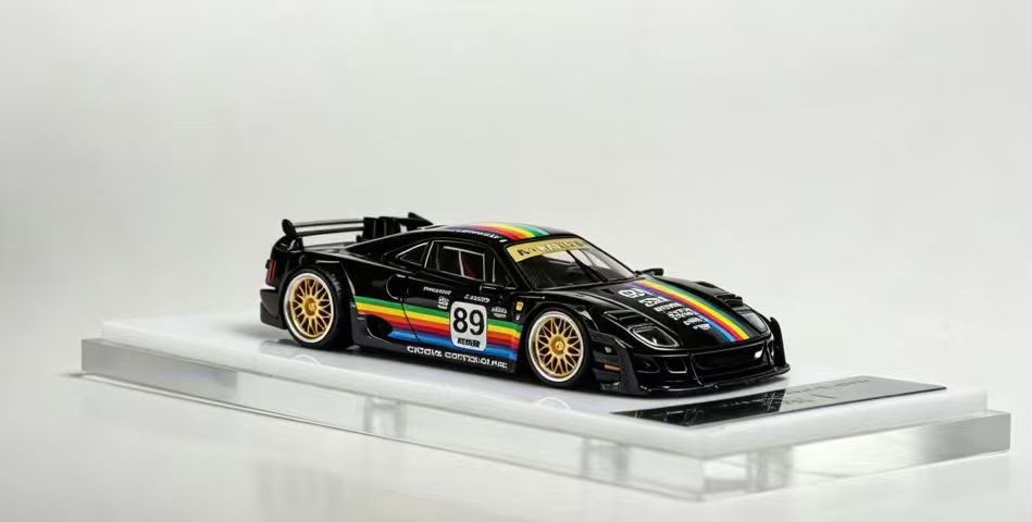 Autobots Models - F40 Yasid Modified - Black #89 - 1:64 Scale Model - Pre Order