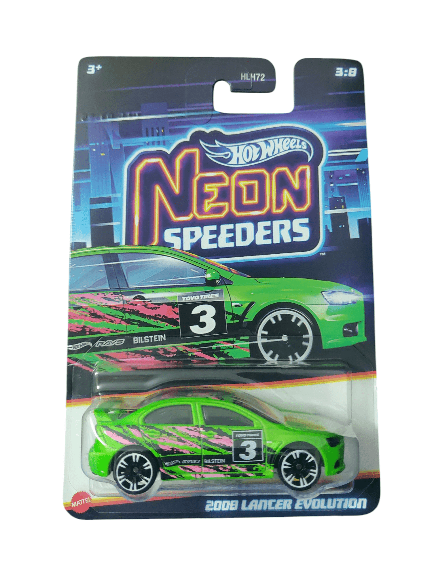 2008 Lancer - HW Neon Speeders - Die-Cast Cars - Buy Hot Wheels Cars Online India