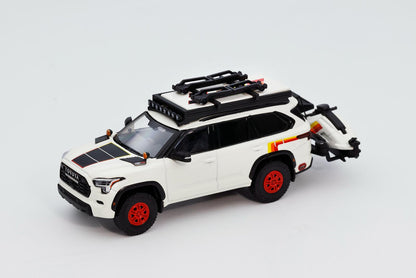 GCD - Toyota Sequoia TRD PRO with Accessories - White - PRE ORDER