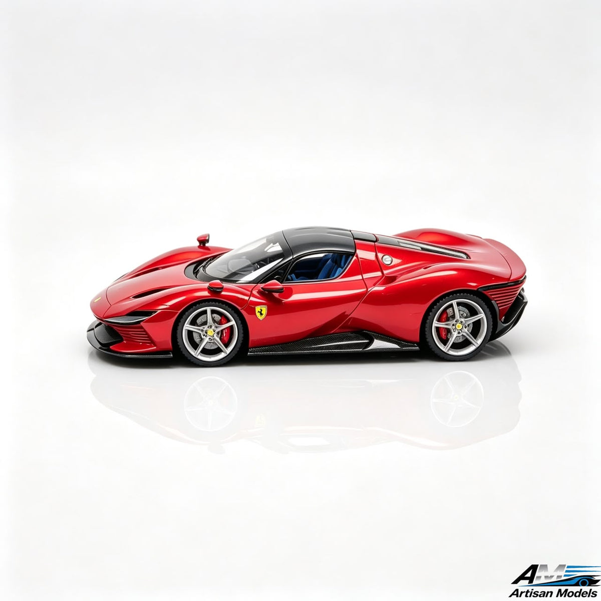 Artisan Models - Ferrari SP3 - Metallic Red - 1:64 Scale Model - Pre Order