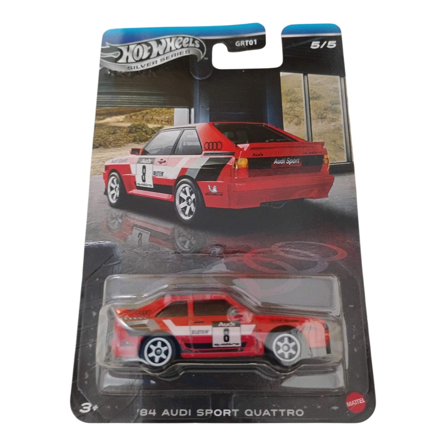 Hot Wheels - Audi - Silver Series - 1:64 Scale Model - Pack of 5
