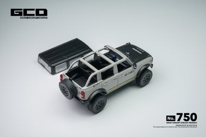 GCD - Bronco - DarwinPRO Air Force Grey Livery - 1:64 Scale Model - PRE ORDER