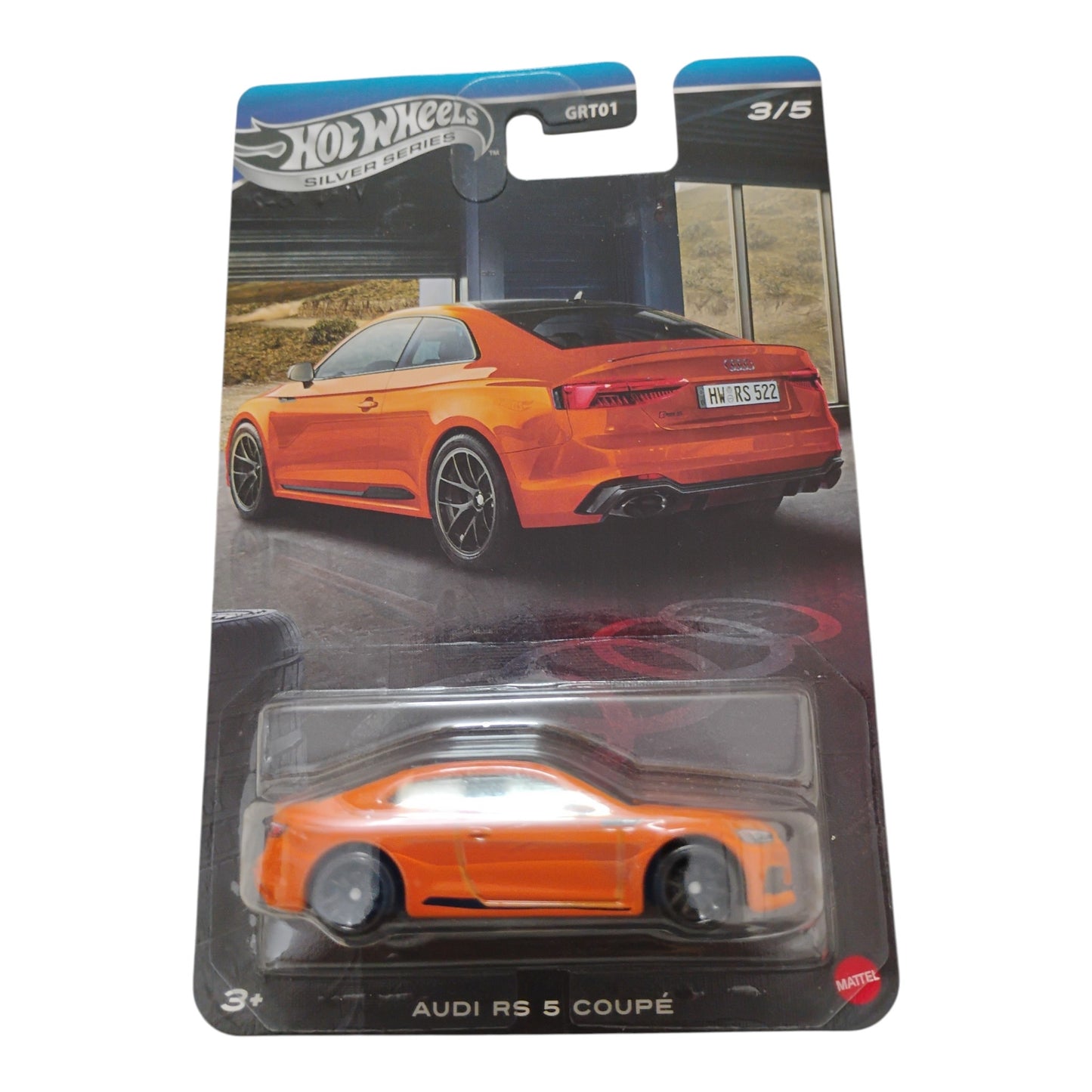 Hot Wheels - Audi RS 5 Coupe - Silver Series - 1:64 Scale Model