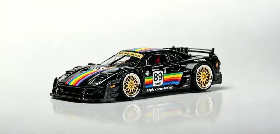 Autobots Models - F40 Yasid Modified - Black #89 - 1:64 Scale Model - Pre Order