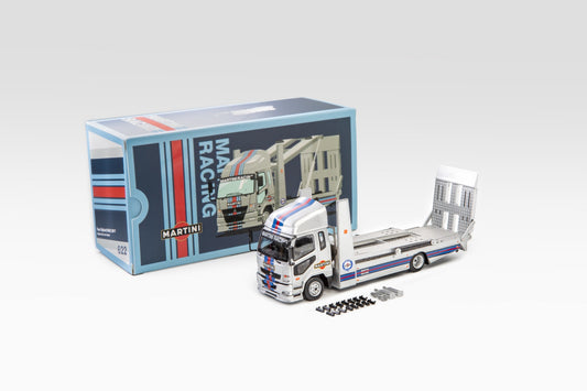 Shadow Pro - Fuso Fighter 2017 Double Deck Tow Truck - Martini Racing - 1:64 Scale Model - PRE ORDER - Torque Tribe