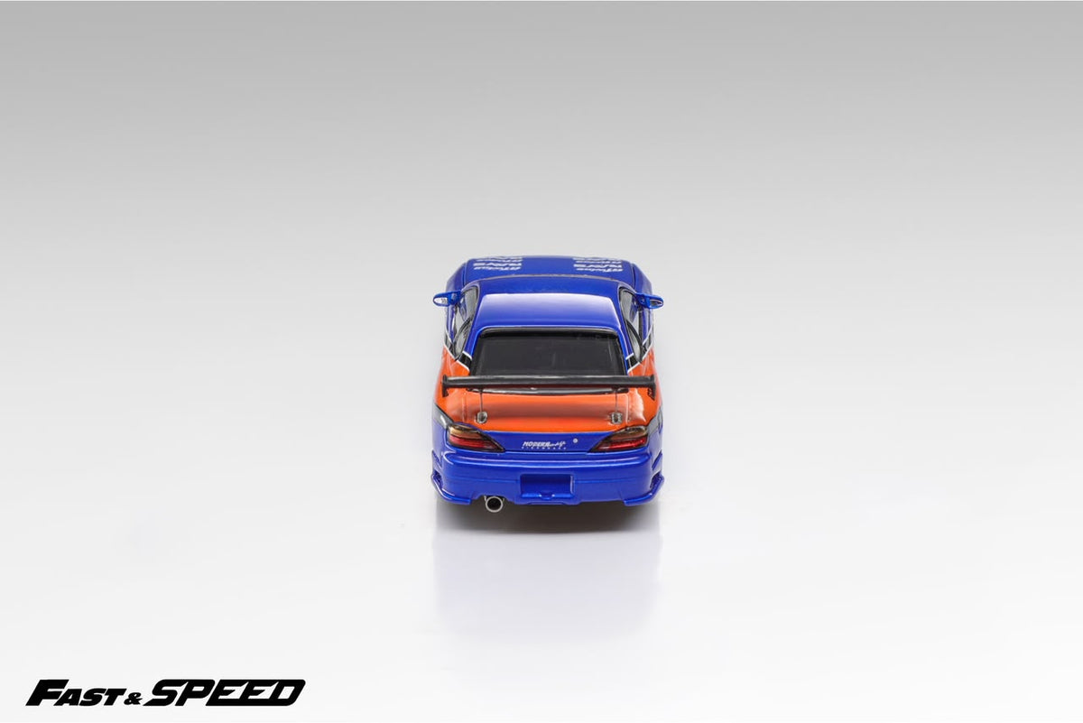 Fast Speed - Silvia S15 "Mona Lisa" - 1:64 Scale Model - FNF Orange-Blue - Pre Order
