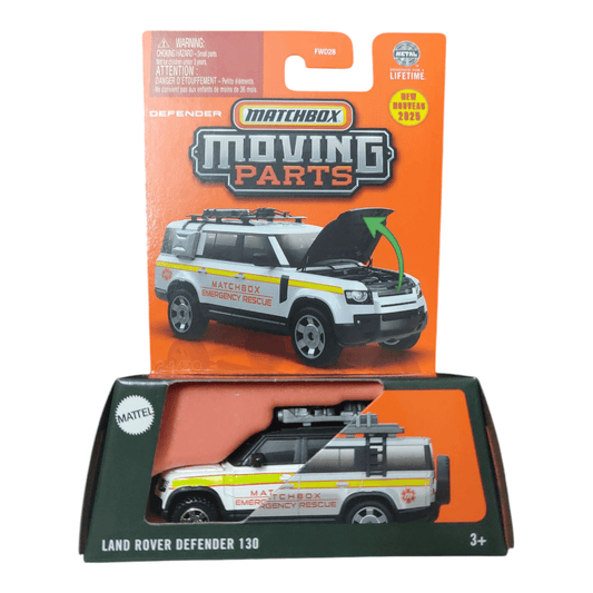 Matchbox Moving Parts - Land Rover Defender 130 - Imported - Die-Cast Cars - Buy Hot Wheels Cars Online India