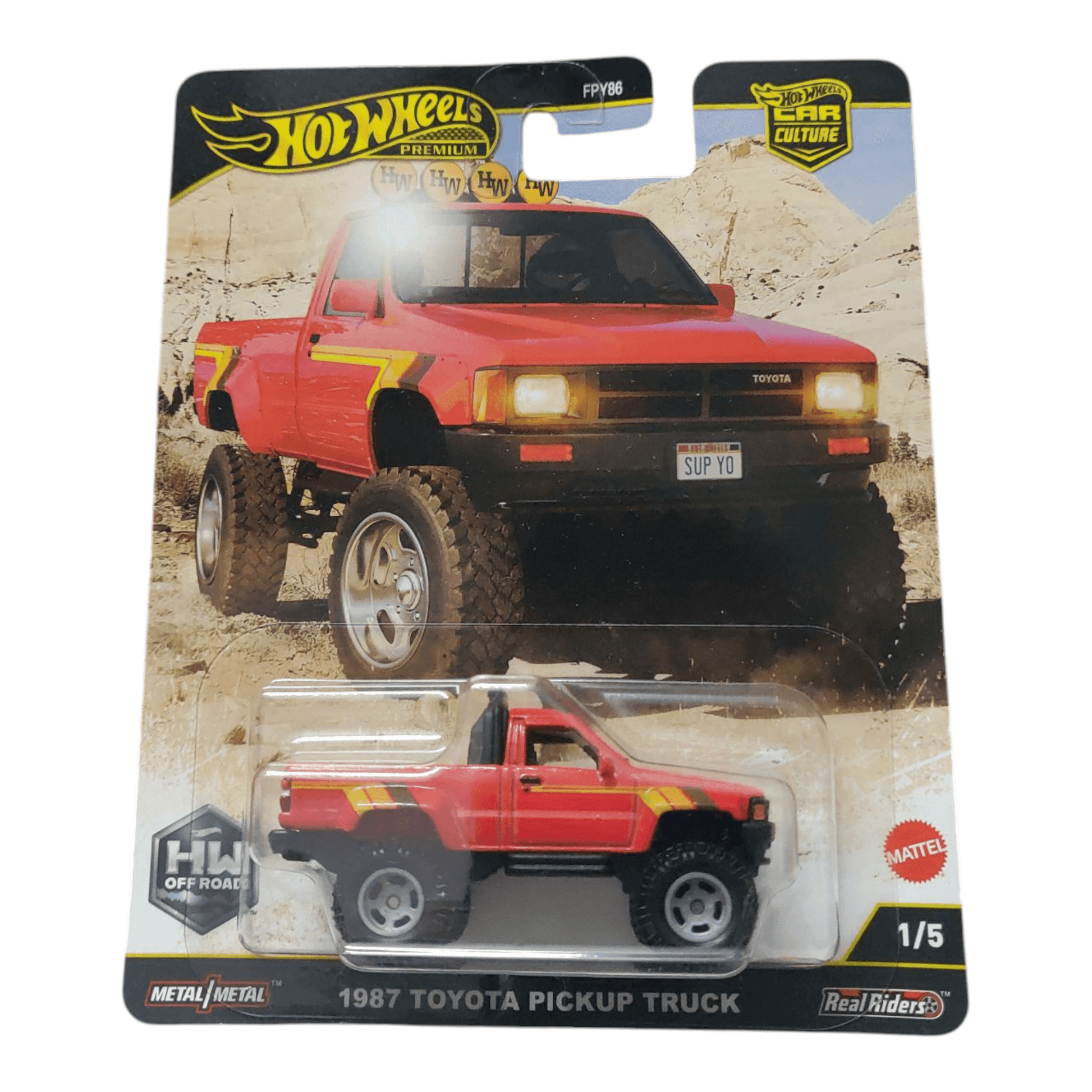 Hotwheels - Off Road - 1987 Toyota Pickup Truck - Imported - Die-Cast Cars - Buy Hot Wheels Cars Online India