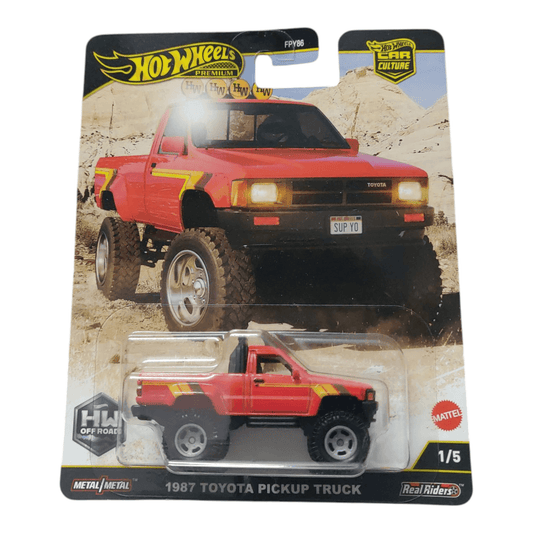 Hotwheels - Off Road - 1987 Toyota Pickup Truck - Imported - Die-Cast Cars - Buy Hot Wheels Cars Online India