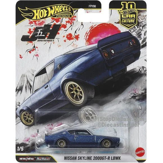 Hot Wheels - Nissan Skyline 2000GTR LBWK Japan Historics 5 - PRE ORDER - Torque Tribe