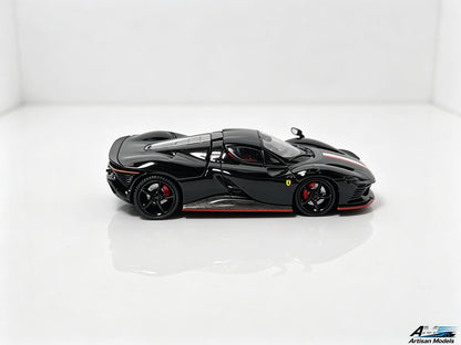 Artisan Models - Ferrari SP3 - Gloss Black - 1:64 Scale Model - Pre Order
