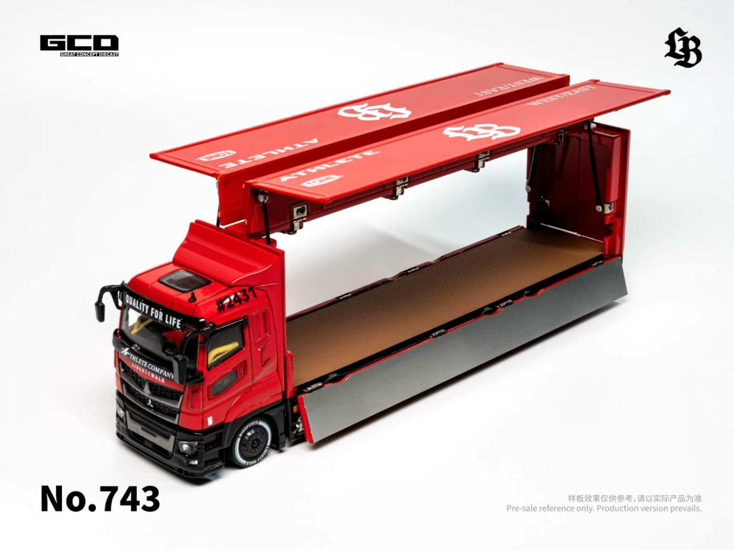 GCD - Mitsuibishi Fuso Great LBWK LB TRUCK - PRE ORDER
