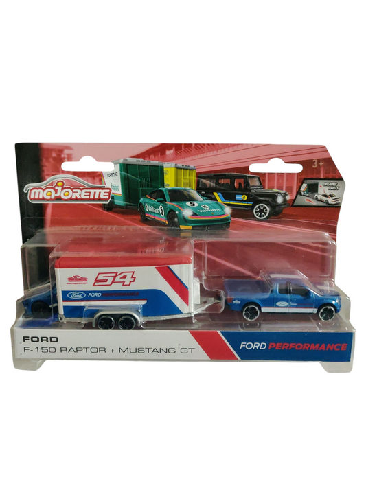 Ford F-150 Raptor+Mustang GT -RaceTrailer - Torque Tribe