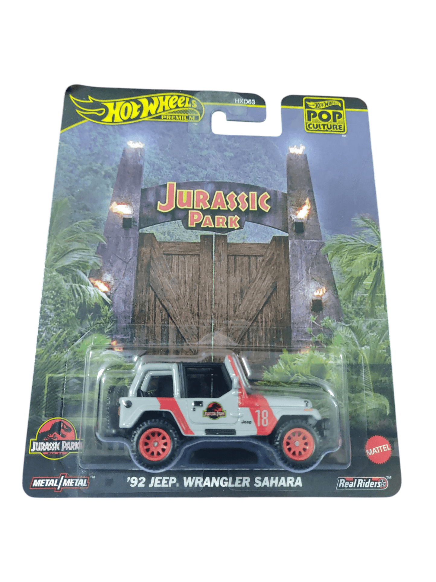 92 Jeep Wrangler Sahara - HW Pop Culture - Die-Cast Cars - Buy Hot Wheels Cars Online India