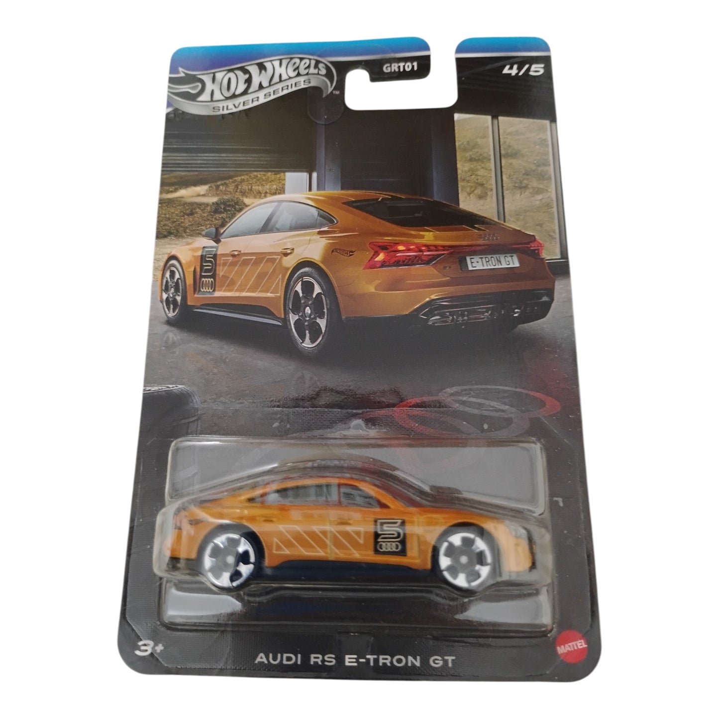 Hot Wheels - Audi RS E Tron GT - Silver Series - 1:64 Scale Model
