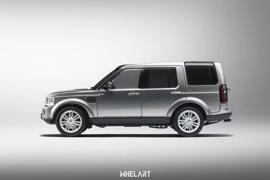 Whelart - Land Rover Discovery 4 - Grey - 1:64 Scale Model
