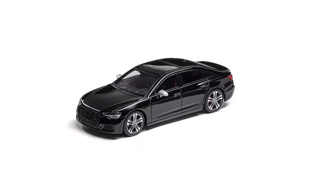 Massdi - Audi S6 - Black - 1:64 Scale Diecast Model