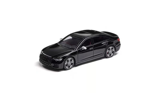 Massdi - Audi S6 - Black - 1:64 Scale Diecast Model - Torque Tribe