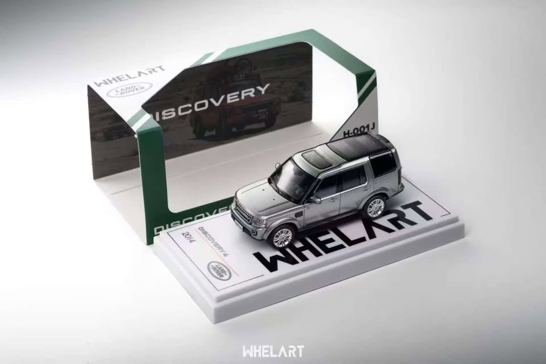Whelart - Land Rover Discovery 4 - Grey - 1:64 Scale Model