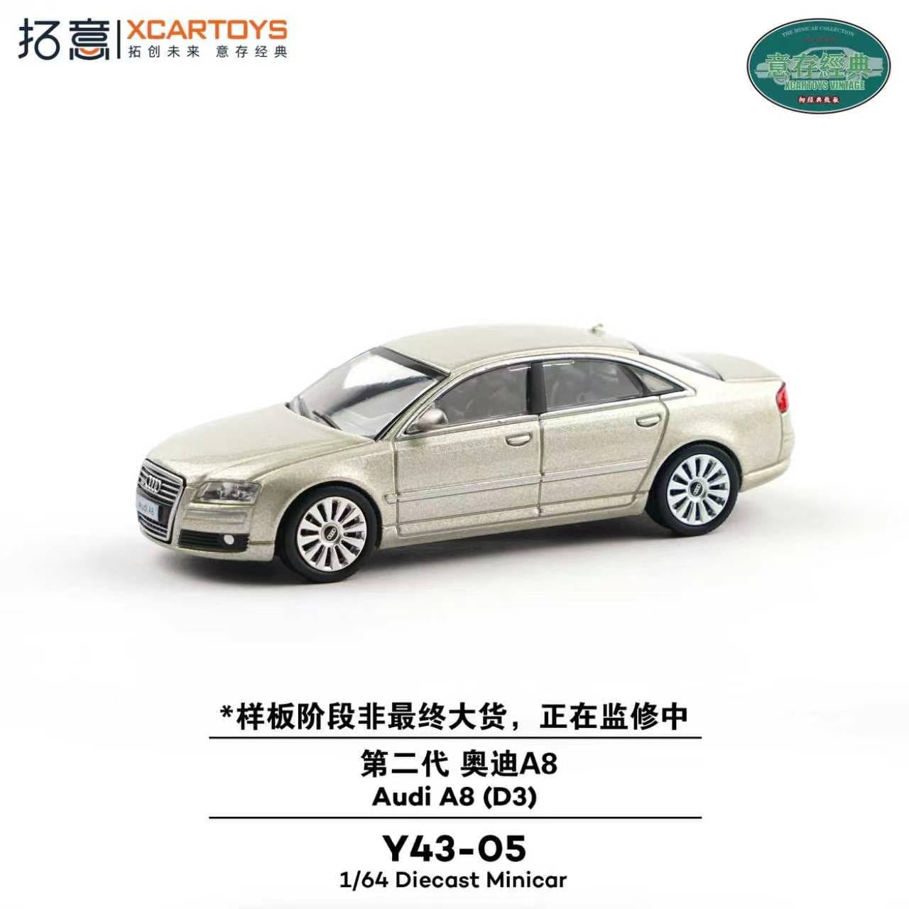 XcarToys - Audi A8 - Box - Pre Order