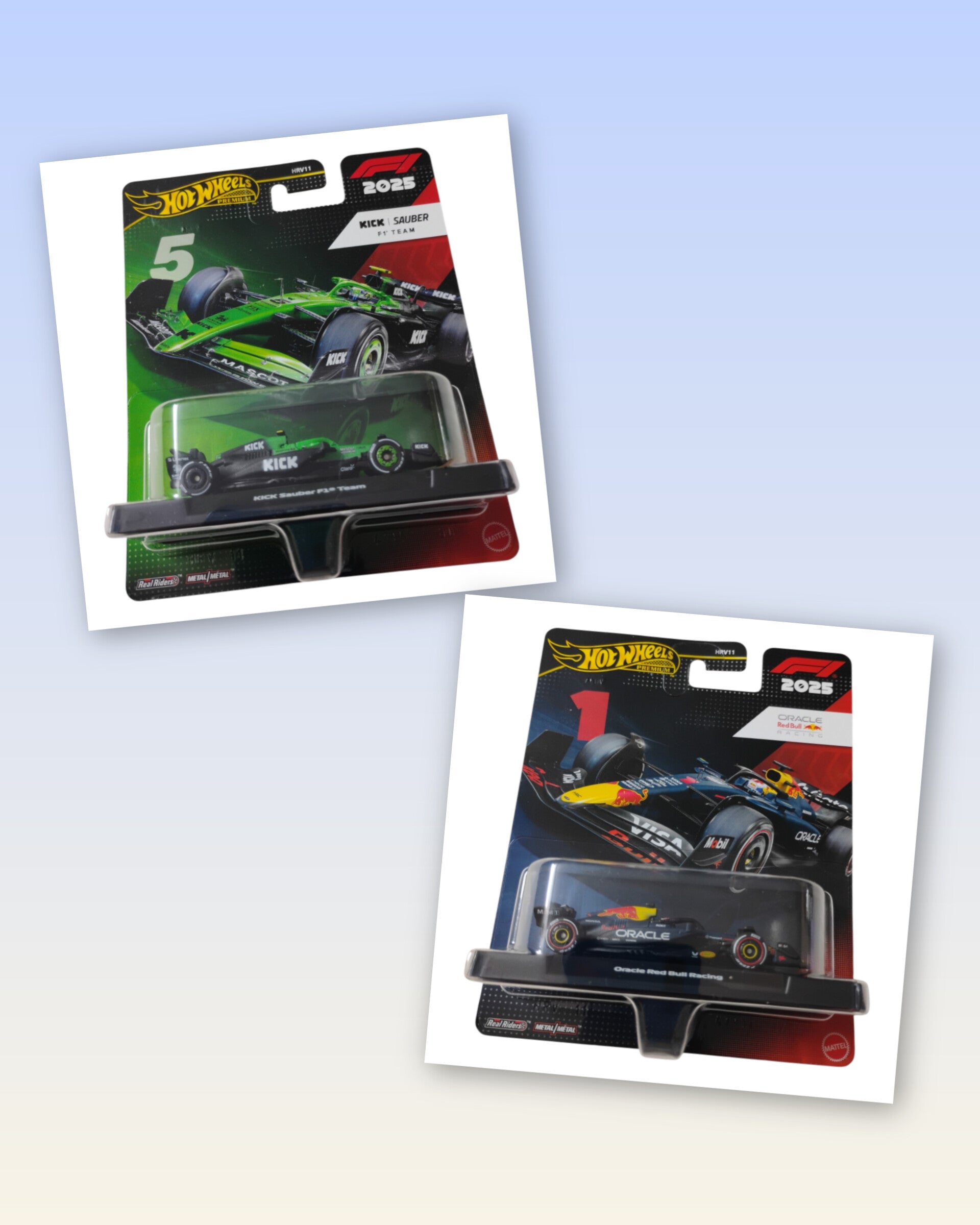 Hot Wheels - 5 Kick Sauber & 1 Red Bull - F1 Premiums - Torque Tribe